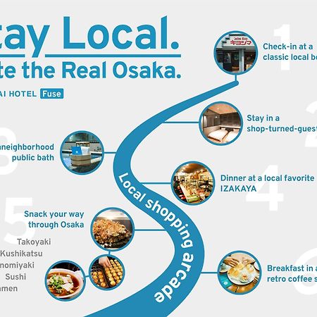 Sekai Hotel Deep Osaka Experience Yao Екстериор снимка